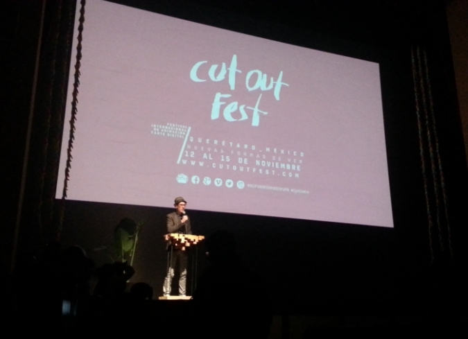 Del 12 al 15 de noviembre, 2015. Quer�taro, M�xico. En su s�ptima edici�n, el CutOut Fest se consolid� como la celebraci�n m�s grande de M�xico en torno a la  animaci�n y el arte digital, siguiendo la tendencia de evoluci�n y  crecimiento que a�o con a�o se ha podido apreciar en su organizaci�n y  en su propuesta.  - ENFILME.COM