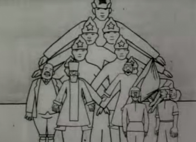 Vertov satiriza a los comunistas que sacaron provecho de la Nueva Pol�tica Econ�mica (NEP) propuesta por el gobierno de Lenin, que implant� una forma limitada de emprendedurismo capitalista. Sovietv Toys�se convierte en una pieza indispensable para conocer la evoluci�n del celuloide.  - ENFILME.COM
